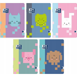 ZESZYT OXFORD ZOO BLOCKS A5...